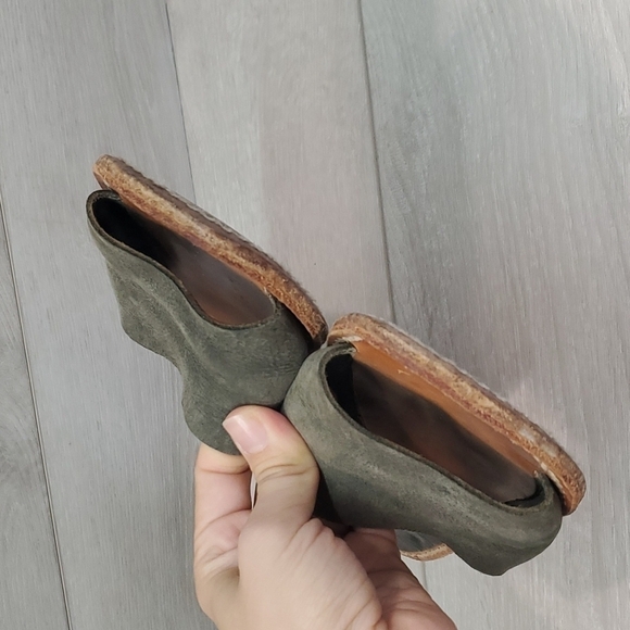 SAMUJI Womens Leather Sandals Boho Hobo shoes sz 38 US 8 - Picture 5 of 13